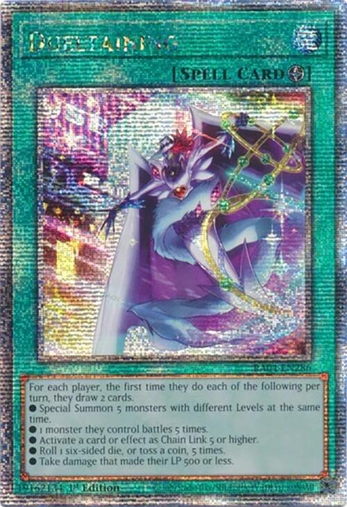 Dueltaining [RA04-EN286] Quarter Century Secret Rare | Chromatic Games