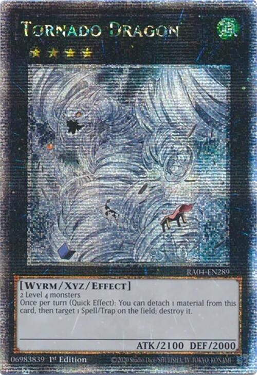 Tornado Dragon [RA04-EN289] Quarter Century Secret Rare | Chromatic Games