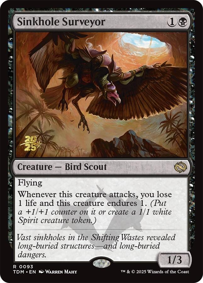 Sinkhole Surveyor [Tarkir: Dragonstorm Prerelease Promos] | Chromatic Games