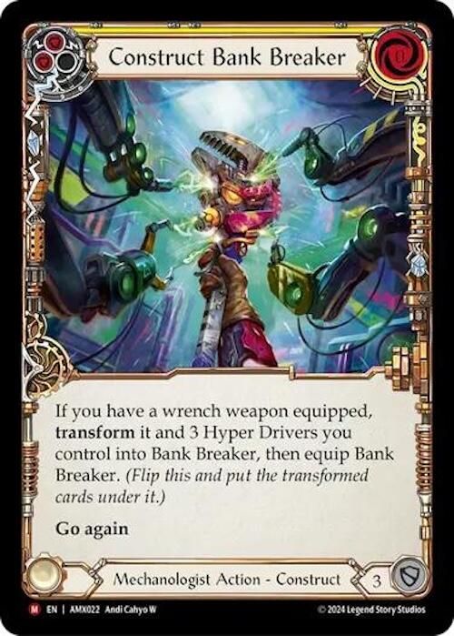 Construct Bank Breaker [AMX022] (Armory Deck: Maxx Nitro) | Chromatic Games