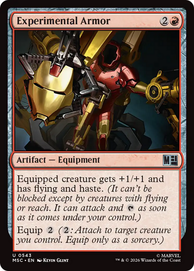 Experimental Armor [Marvel Super Heroes Commander] | Chromatic Games