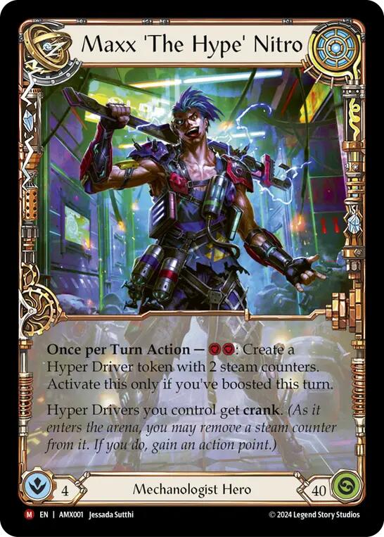 Maxx 'The Hype' Nitro [AMX001] (Armory Deck: Maxx Nitro) | Chromatic Games