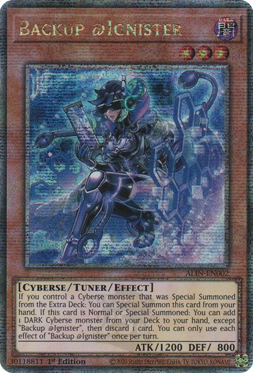 Backup @Ignister [ALIN-EN002] Quarter Century Secret Rare | Chromatic Games