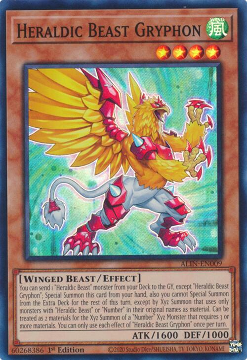 Heraldic Beast Gryphon [ALIN-EN009] Super Rare | Chromatic Games