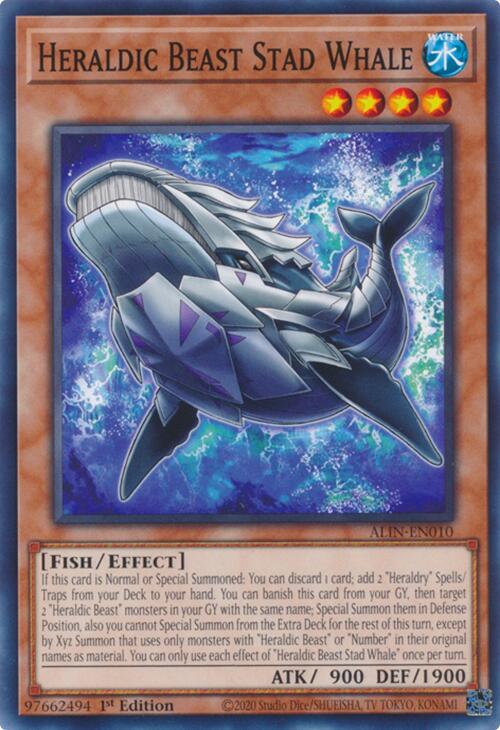 Heraldic Beast Stad Whale [ALIN-EN010] Common | Chromatic Games