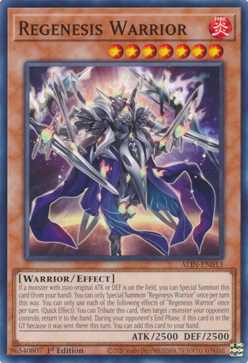 Regenesis Warrior [ALIN-EN013] Common | Chromatic Games