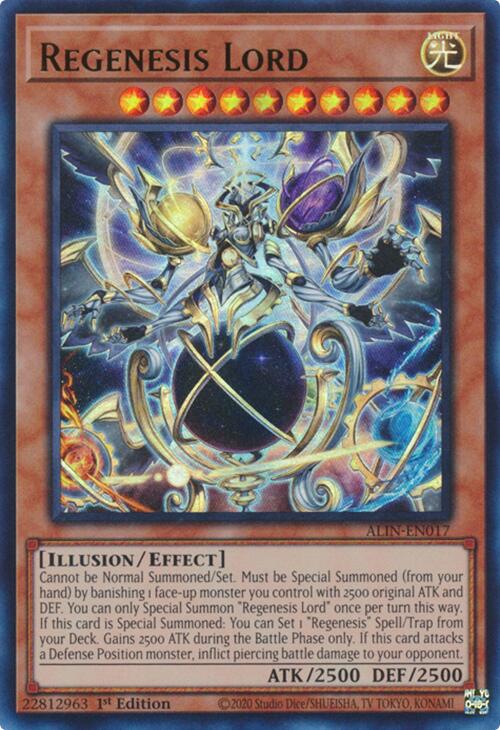 Regenesis Lord [ALIN-EN017] Ultra Rare | Chromatic Games