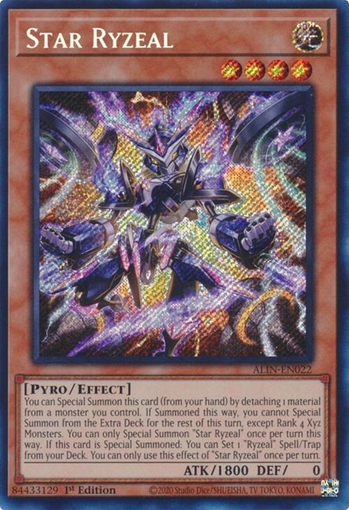 Star Ryzeal [ALIN-EN022] Secret Rare | Chromatic Games