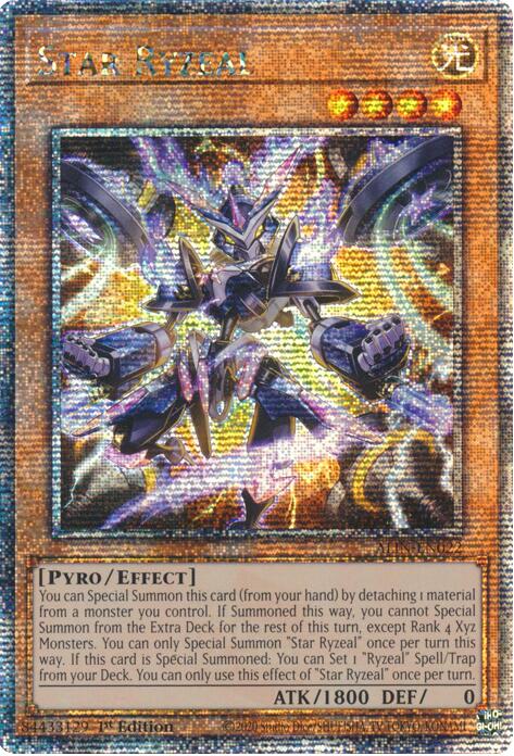 Star Ryzeal [ALIN-EN022] Quarter Century Secret Rare | Chromatic Games