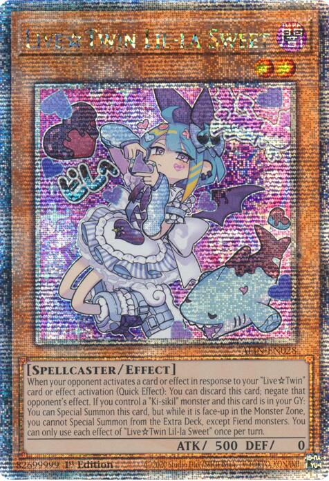 Live Twin Lil-la Sweet [ALIN-EN028] Quarter Century Secret Rare | Chromatic Games