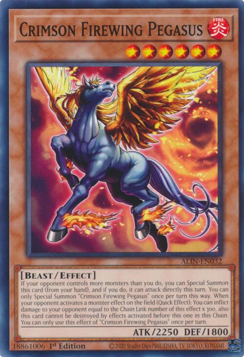 Crimson Firewing Pegasus [ALIN-EN032] Common | Chromatic Games