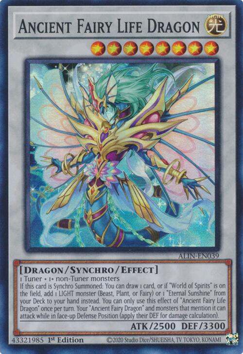 Ancient Fairy Life Dragon [ALIN-EN039] Super Rare | Chromatic Games
