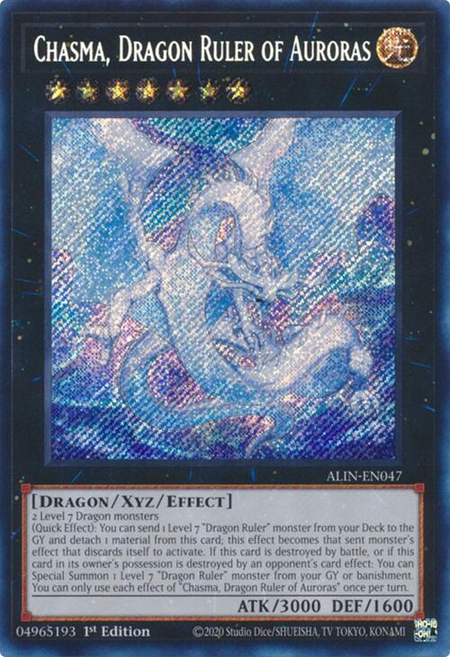 Chasma, Dragon Ruler of Auroras [ALIN-EN047] Secret Rare | Chromatic Games