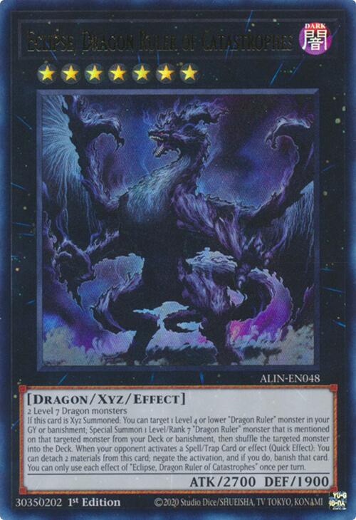 Eclipse, Dragon Ruler of Catastrophes [ALIN-EN048] Ultra Rare | Chromatic Games