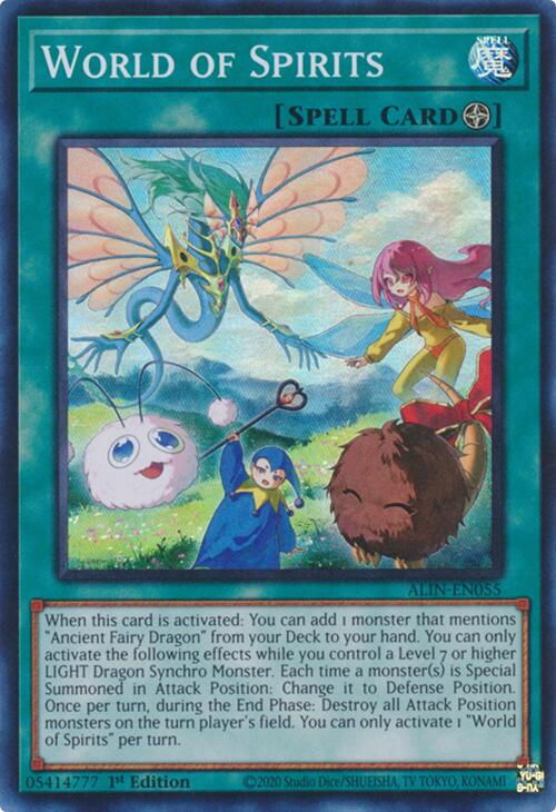 World of Spirits [ALIN-EN055] Super Rare | Chromatic Games