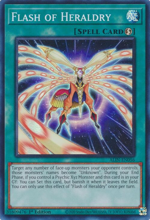 Flash of Heraldry [ALIN-EN056] Super Rare | Chromatic Games