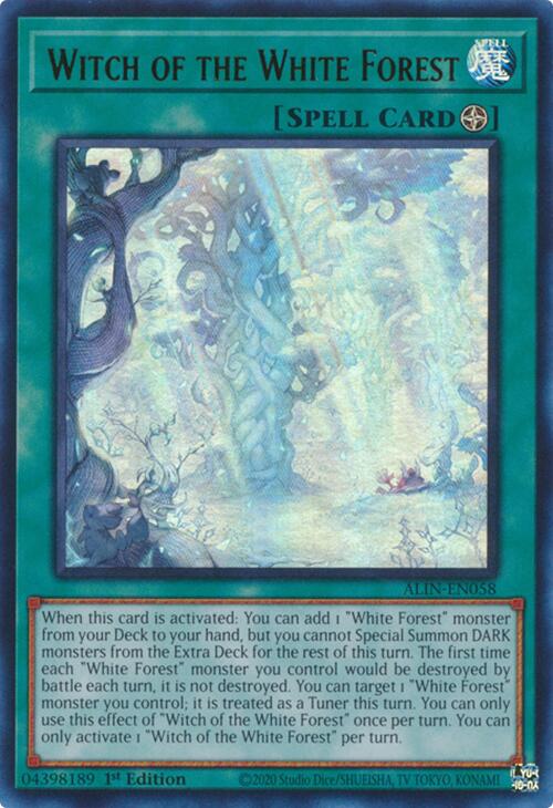 Witch of the White Forest [ALIN-EN058] Ultra Rare | Chromatic Games