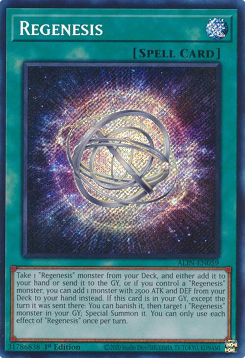 Regenesis [ALIN-EN059] Secret Rare | Chromatic Games