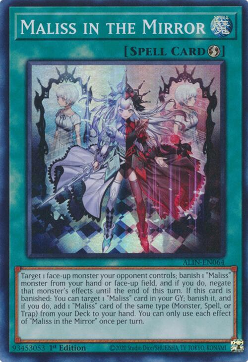 Maliss in the Mirror [ALIN-EN064] Super Rare | Chromatic Games