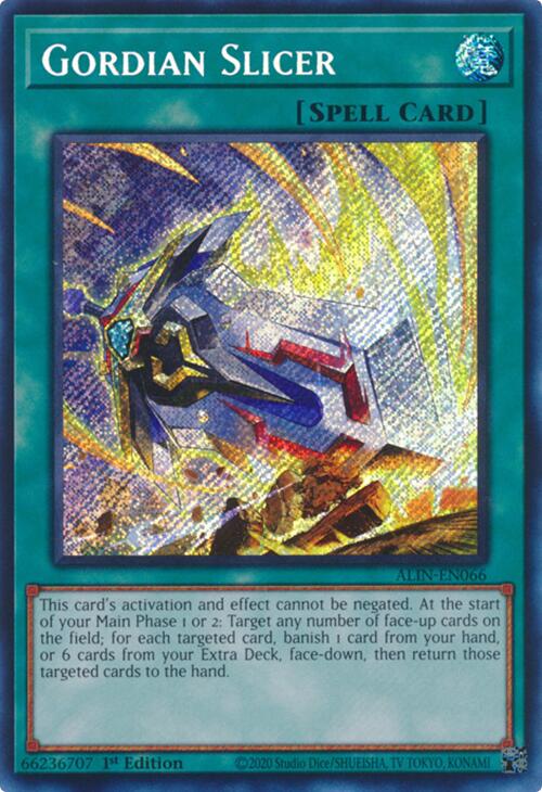 Gordian Slicer [ALIN-EN066] Secret Rare | Chromatic Games