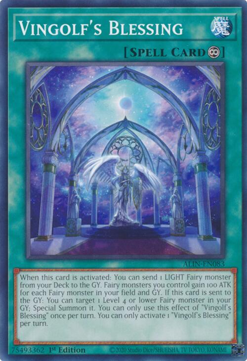 Vingolf's Blessing [ALIN-EN083] Common | Chromatic Games