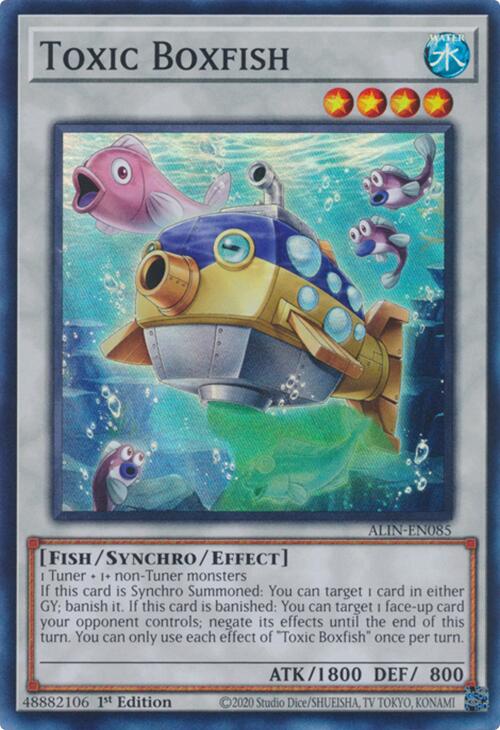 Toxic Boxfish [ALIN-EN085] Super Rare | Chromatic Games