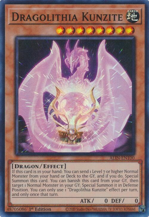 Dragolithia Kunzite [ALIN-EN100] Super Rare | Chromatic Games