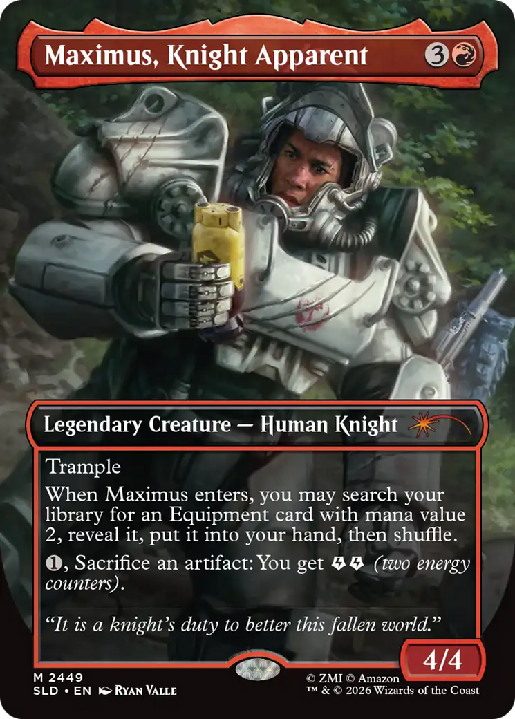 Maximus, Knight Apparent [Secret Lair Drop Series] | Chromatic Games
