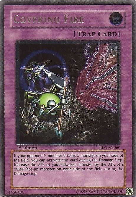 Covering Fire [RDS-EN060] Ultimate Rare | Chromatic Games