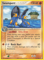 Swampert (27/100) (Theme Deck Exclusive) [EX: Crystal Guardians] | Chromatic Games