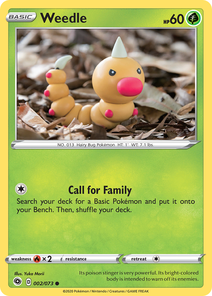 Weedle (002/073) [Sword & Shield: Champion's Path] | Chromatic Games