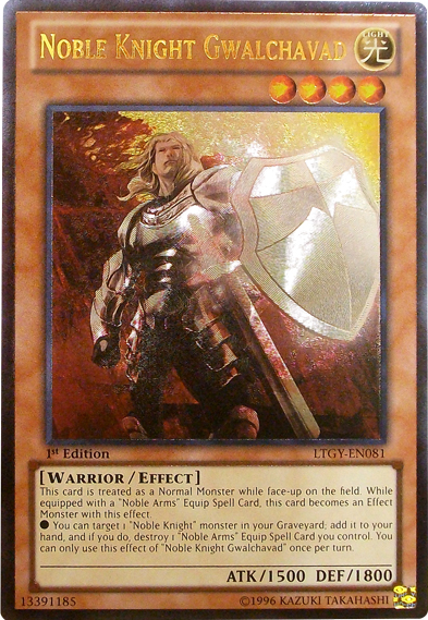 Noble Knight Gwalchavad [LTGY-EN081] Ultimate Rare | Chromatic Games