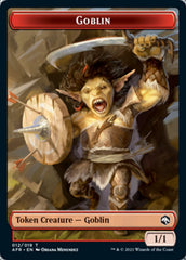 Dungeon of the Mad Mage // Goblin Double-Sided Token [Dungeons & Dragons: Adventures in the Forgotten Realms Tokens] | Chromatic Games