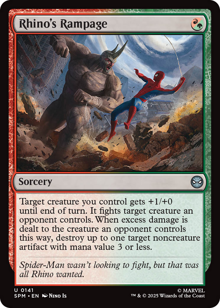 Rhino's Rampage [Marvel's Spider-Man] | Chromatic Games