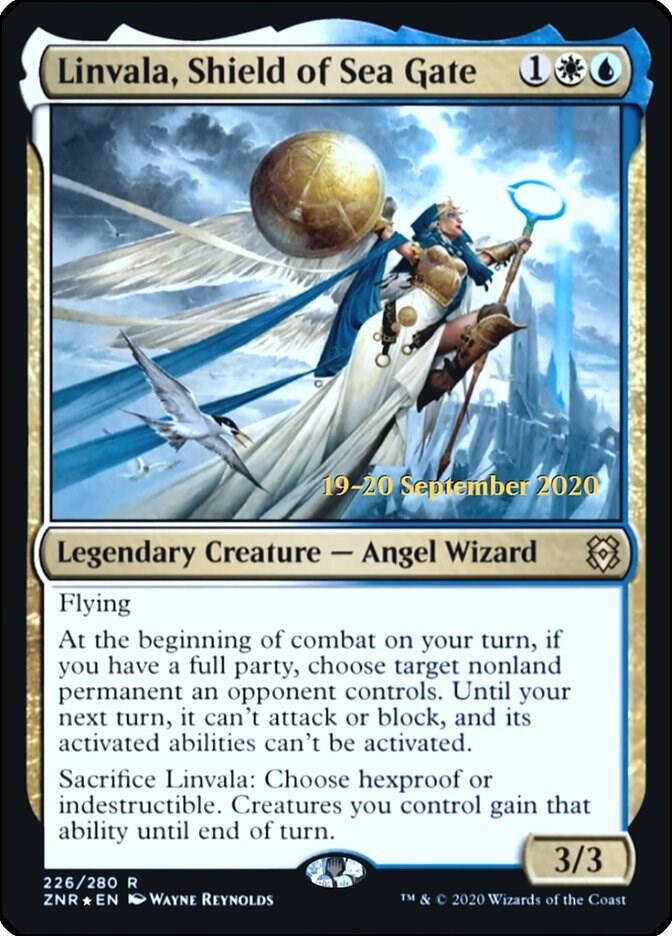 Linvala Shield of Sea Gate 226s/169 (Prerelease Cards)  - Foil | Chromatic Games