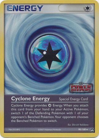 Cyclone Energy (90/108) (Stamped) [EX: Power Keepers] | Chromatic Games