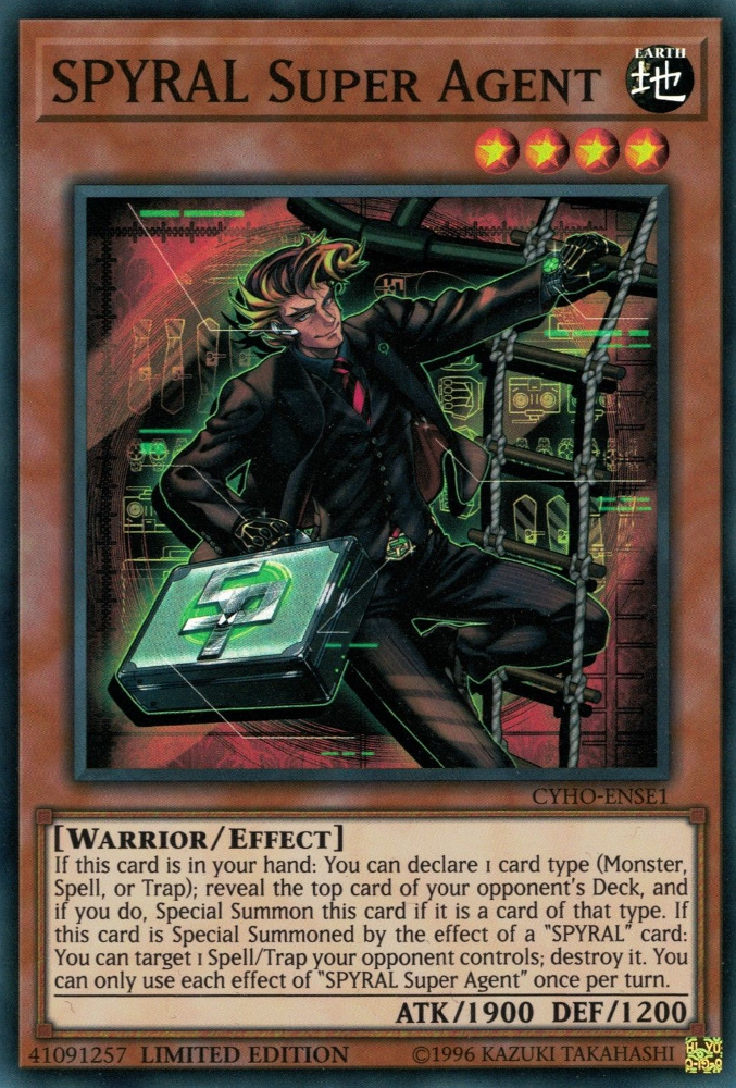 SPYRAL Super Agent [CYHO-ENSE1] Super Rare | Chromatic Games