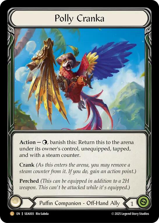 Polly Cranka (Rainbow Foil) [SEA003] (High Seas)  Rainbow Foil | Chromatic Games