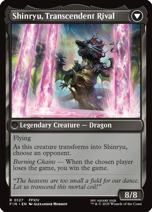 Zenos yae Galvus // Shinryu, Transcendent Rival [FINAL FANTASY] | Chromatic Games
