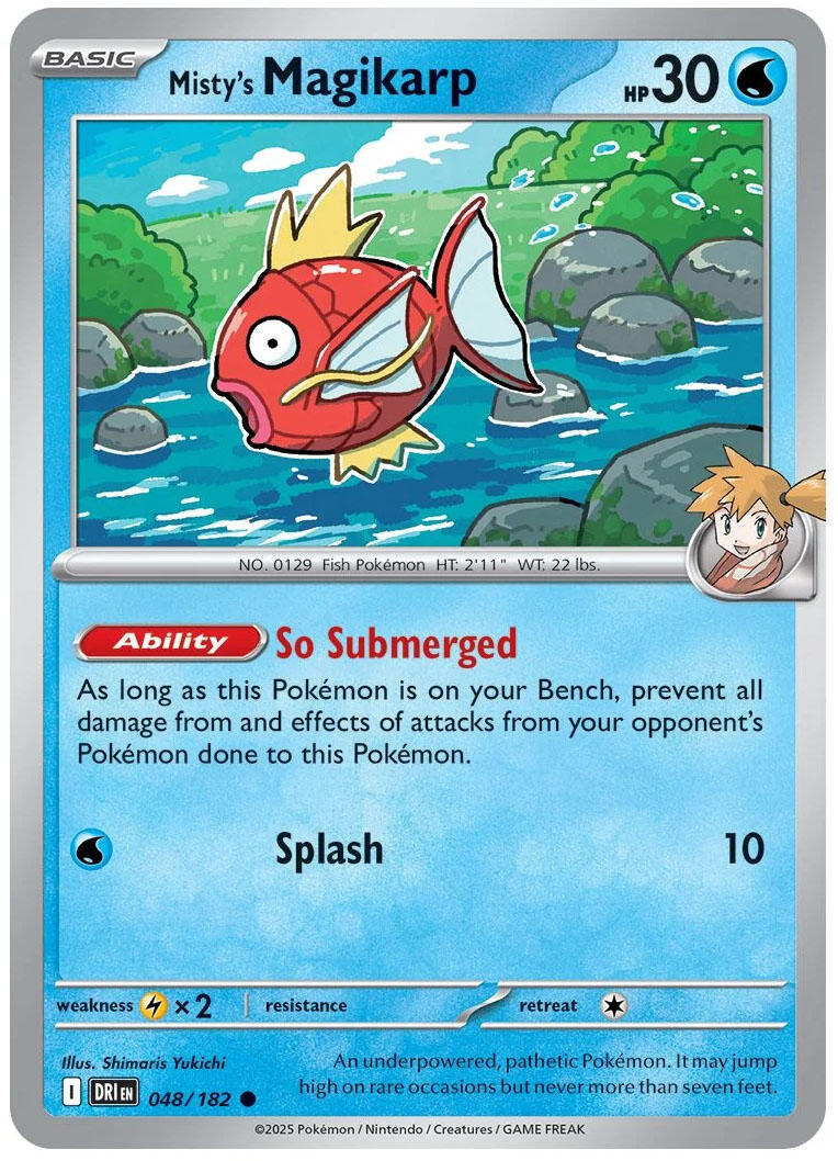 Misty's Magikarp (048/182) [Scarlet & Violet: Destined Rivals] | Chromatic Games