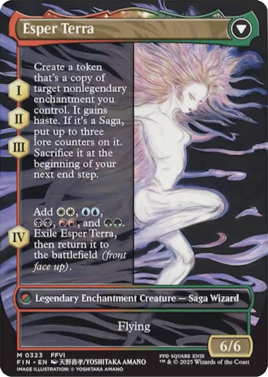 Terra, Magical Adept // Esper Terra (Borderless) [FINAL FANTASY] | Chromatic Games