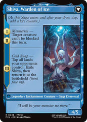 Jill, Shiva's Dominant // Shiva, Warden of Ice (Extended Art) [FINAL FANTASY] | Chromatic Games