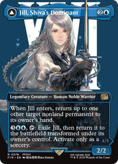 Jill, Shiva's Dominant // Shiva, Warden of Ice (Borderless) [FINAL FANTASY] | Chromatic Games
