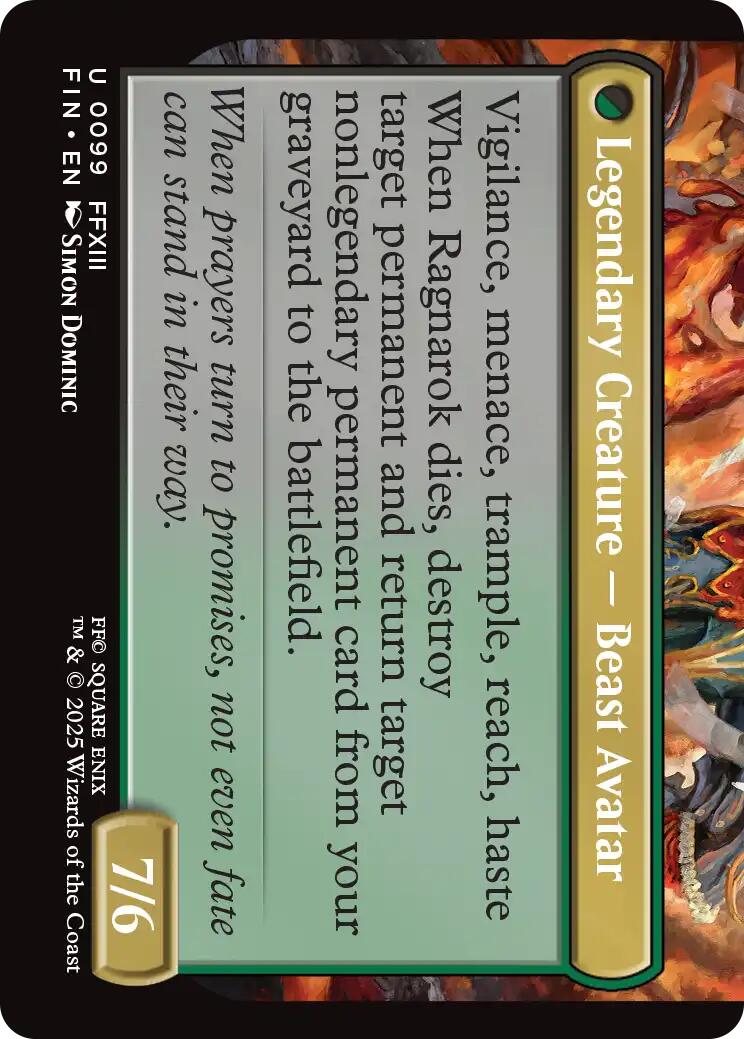 Fang, Fearless l'Cie [FINAL FANTASY] | Chromatic Games