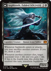 Sephiroth, Fabled SOLDIER // Sephiroth, One-Winged Angel [FINAL FANTASY] | Chromatic Games