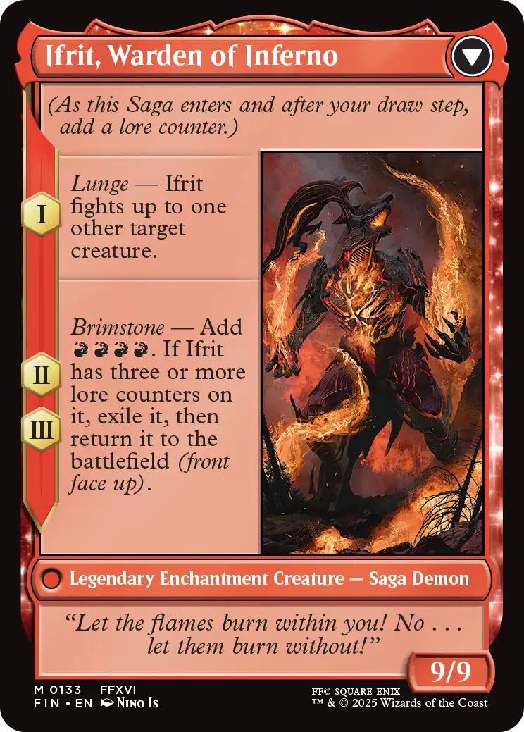 Clive, Ifrit's Dominant // Ifrit, Warden of Inferno [FINAL FANTASY] | Chromatic Games