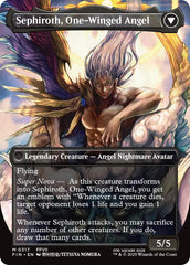 Sephiroth, Fabled SOLDIER // Sephiroth, One-Winged Angel (Borderless) (0317) [FINAL FANTASY] | Chromatic Games