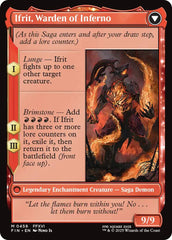 Clive, Ifrit's Dominant // Ifrit, Warden of Inferno (Extended Art) [FINAL FANTASY] | Chromatic Games