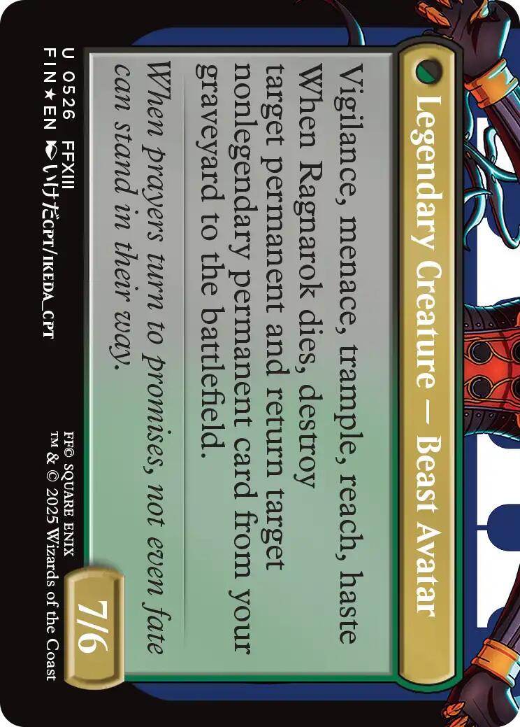 Fang, Fearless l'Cie (Borderless) (Surge Foil) [FINAL FANTASY] | Chromatic Games