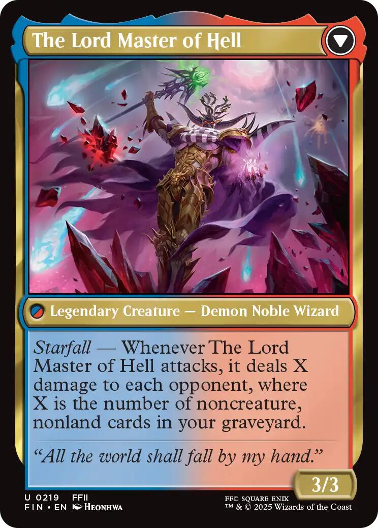 The Emperor of Palamecia // The Lord Master of Hell [FINAL FANTASY] | Chromatic Games